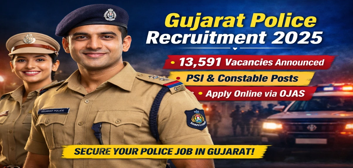 Gujarat Police Recruitment 2025